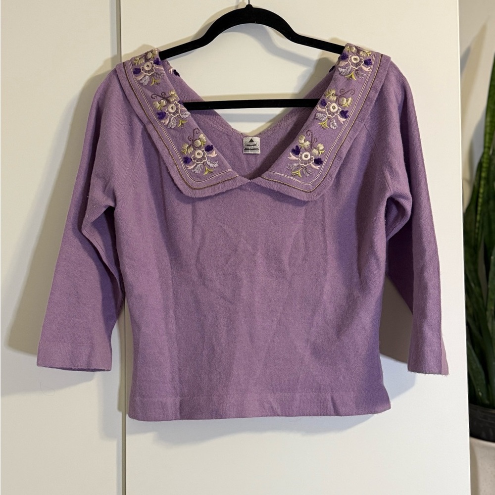 Luisa Spagnoli Lavender Knitwear